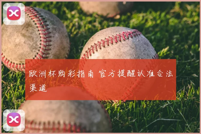 欧洲杯购彩指南 官方提醒认准合法渠道