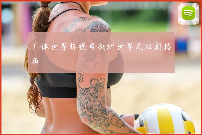 广体世界杯视角剖析世界足坛新格局